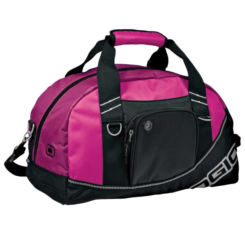 Ogio Half Dome Sports/gym Duffel Bag (29.5 Liters) (hot Pink/black) (one Size)