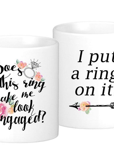 Oh' Susannah Engagement Coffee Mug Set product