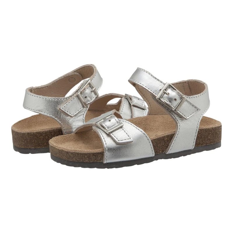 Old Soles Silver Retreat Sandals In Grey