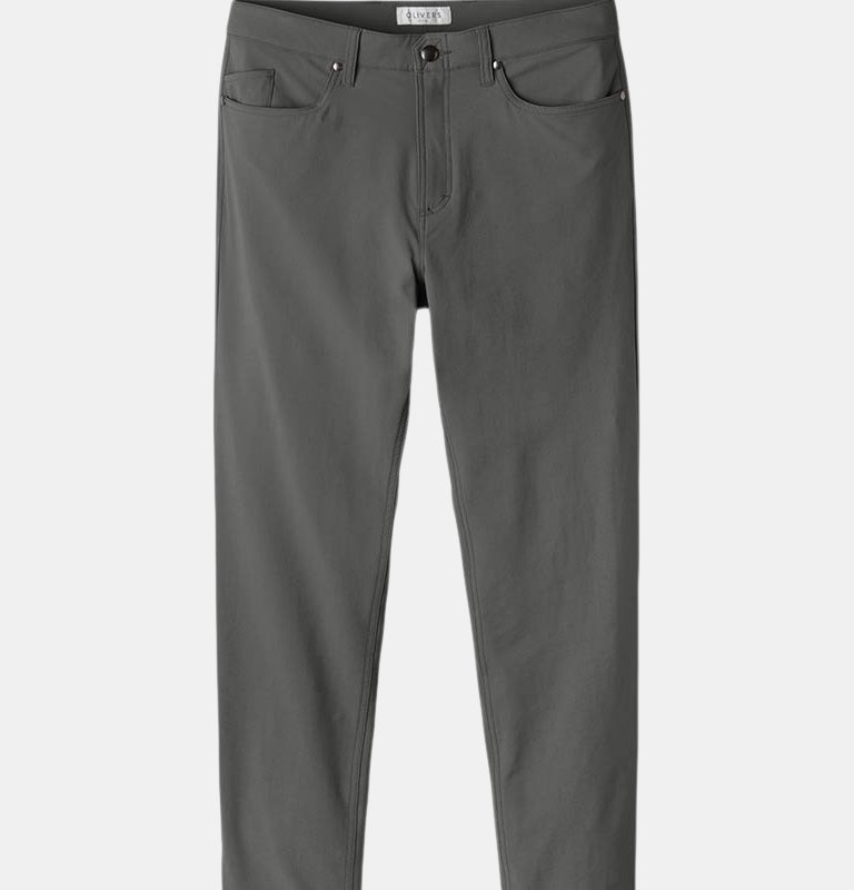 Olivers Passage Pant In Grey