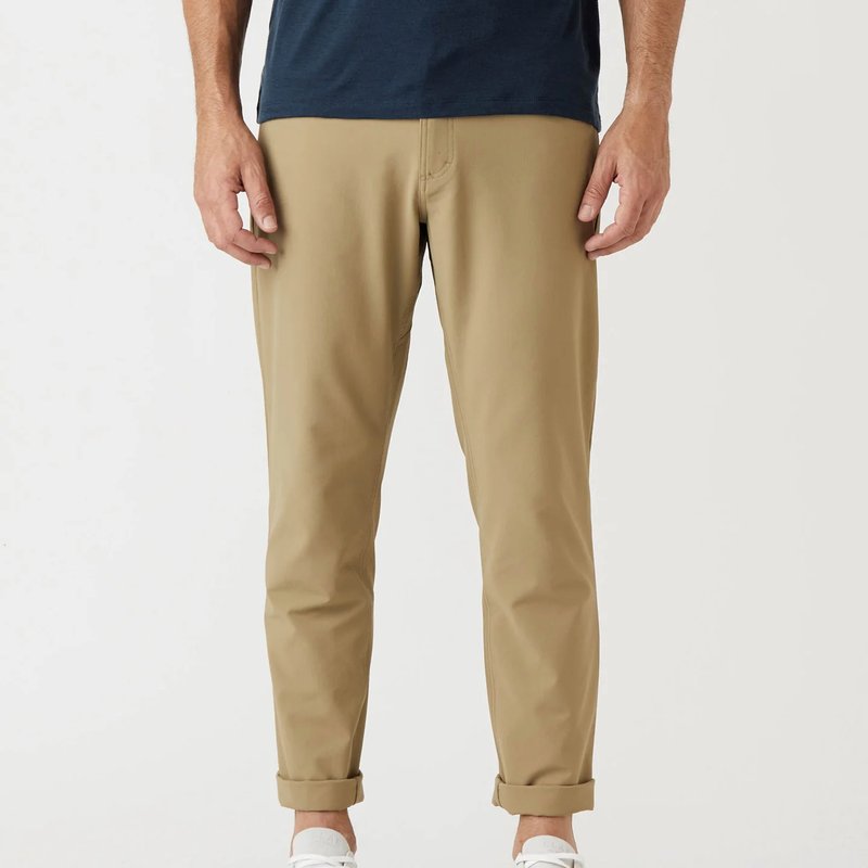 Olivers Passage Pant In Brown