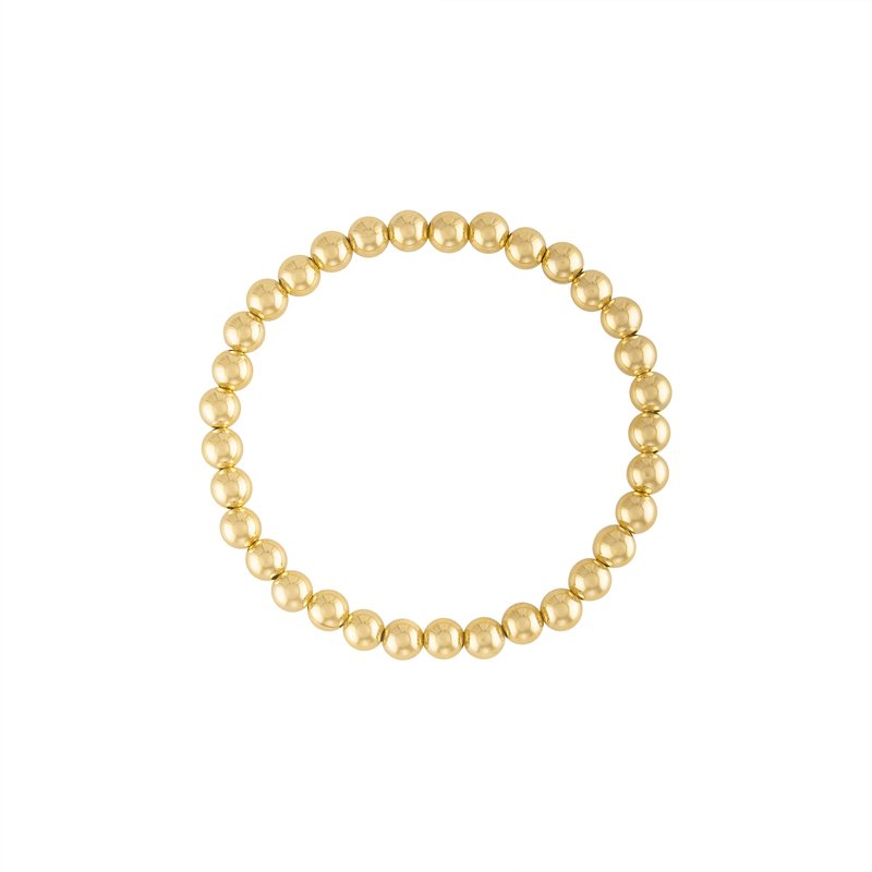 Olivia Le 5mm Gold Bubble Bead Bracelet