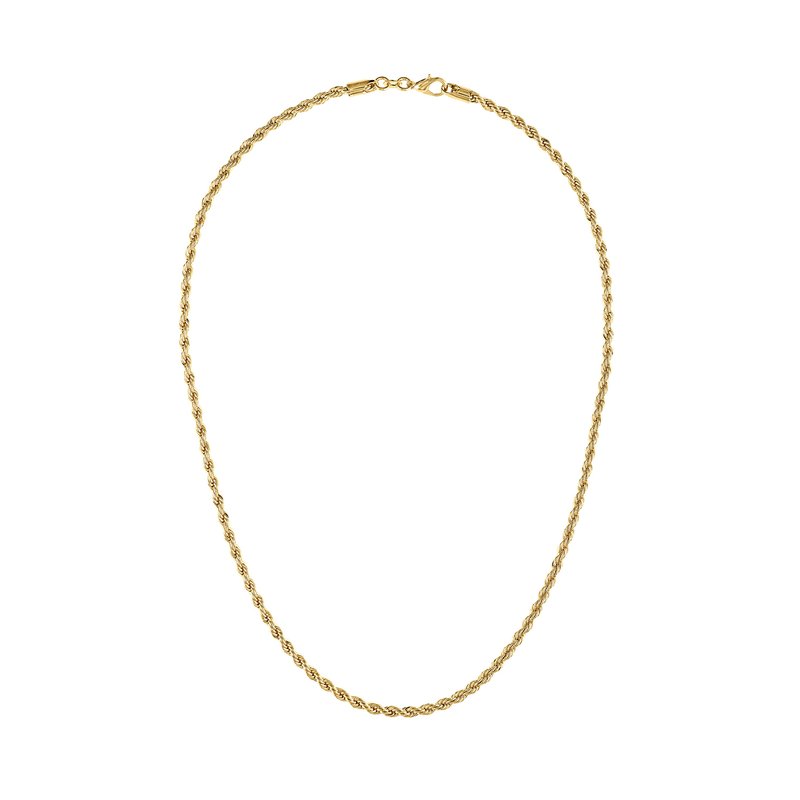 Olivia Le Grande Venice Rope Necklace In Gold