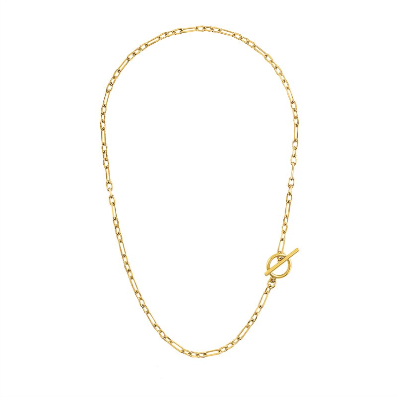 Olivia Le Lady D Chain Necklace In Gold