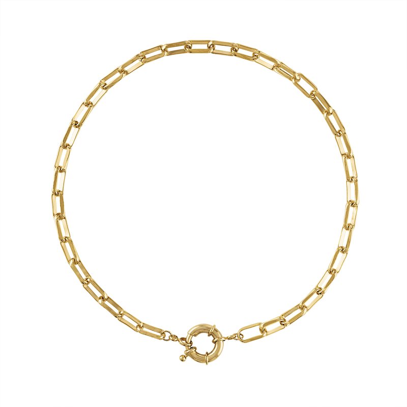 Olivia Le Linked Up Necklace In Gold