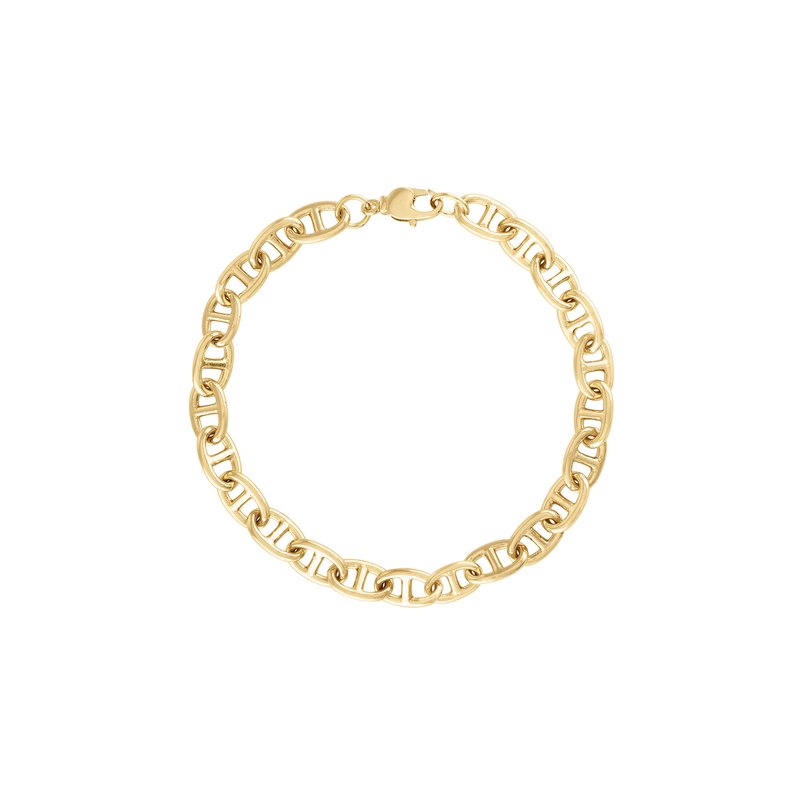 Shop Olivia Le Mini Beverly Links Bracelet In Gold