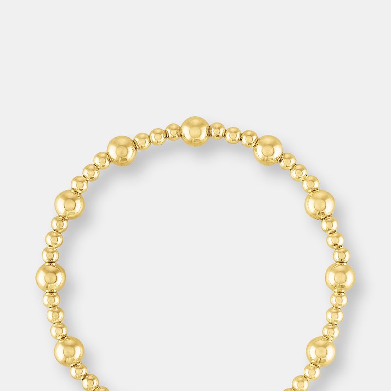 Olivia Le Multi Golden Bead Bracelet