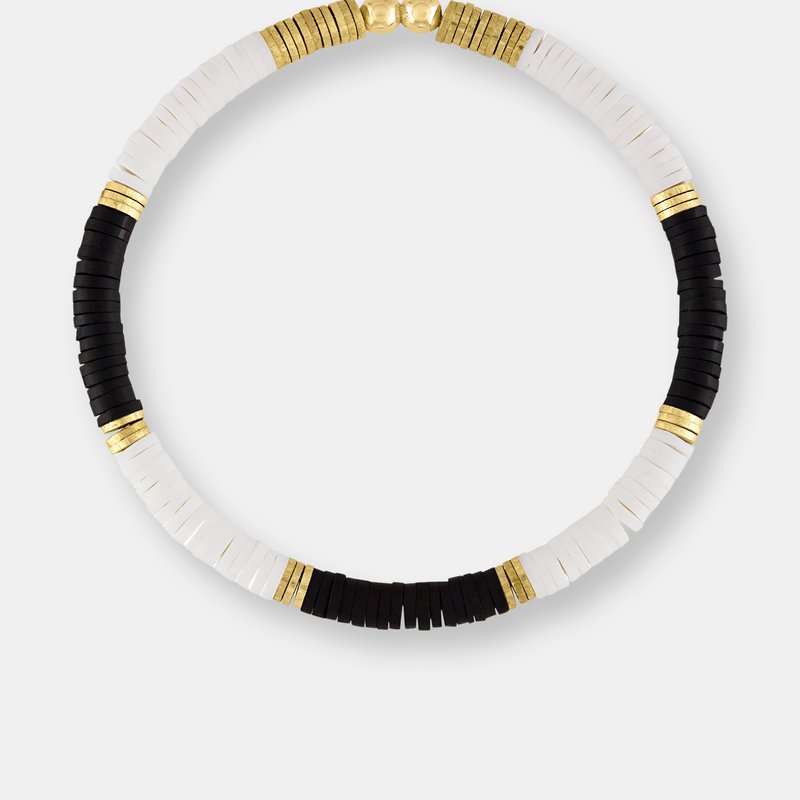 Olivia Le Seychelles Bead Bracelet In Black