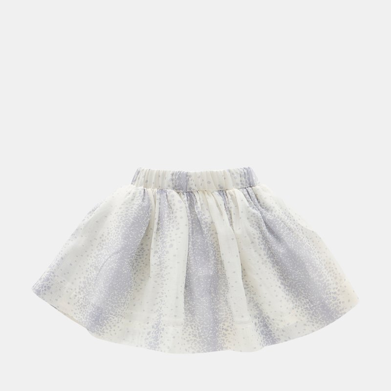 Shop Omamimini Layered Organza Skirt In White