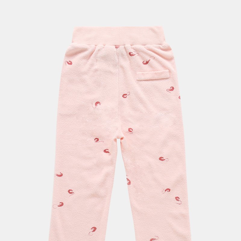 Shop Omamimini Terry Trousers In Pink