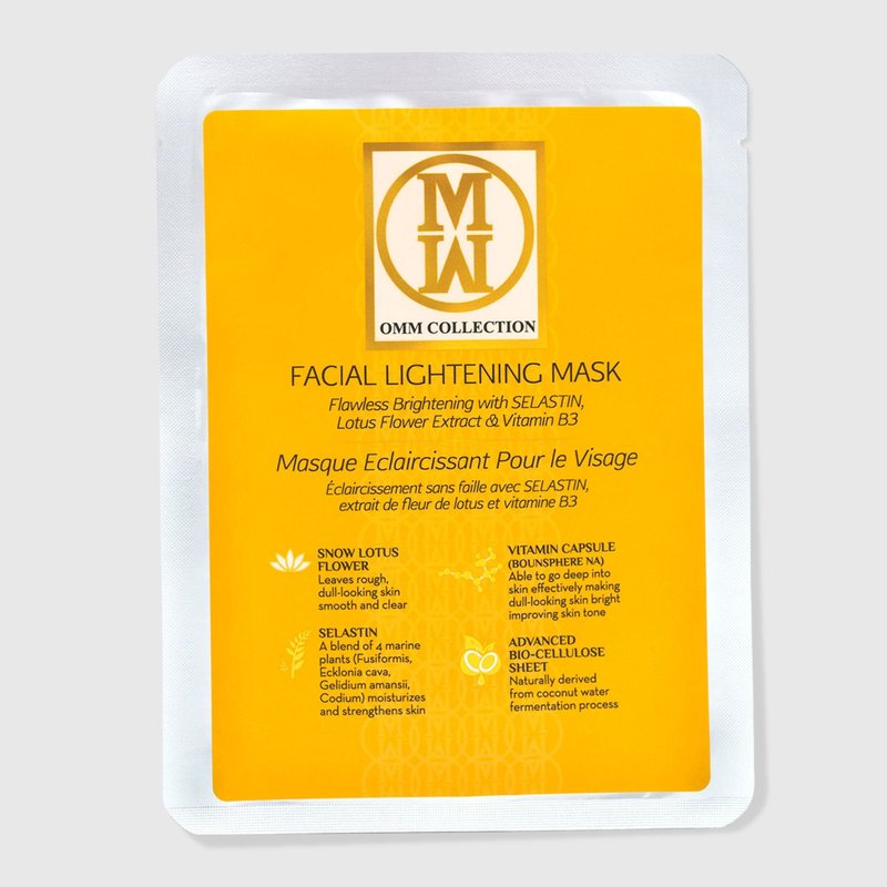 Shop Omm Collection Facial Lightening Mask