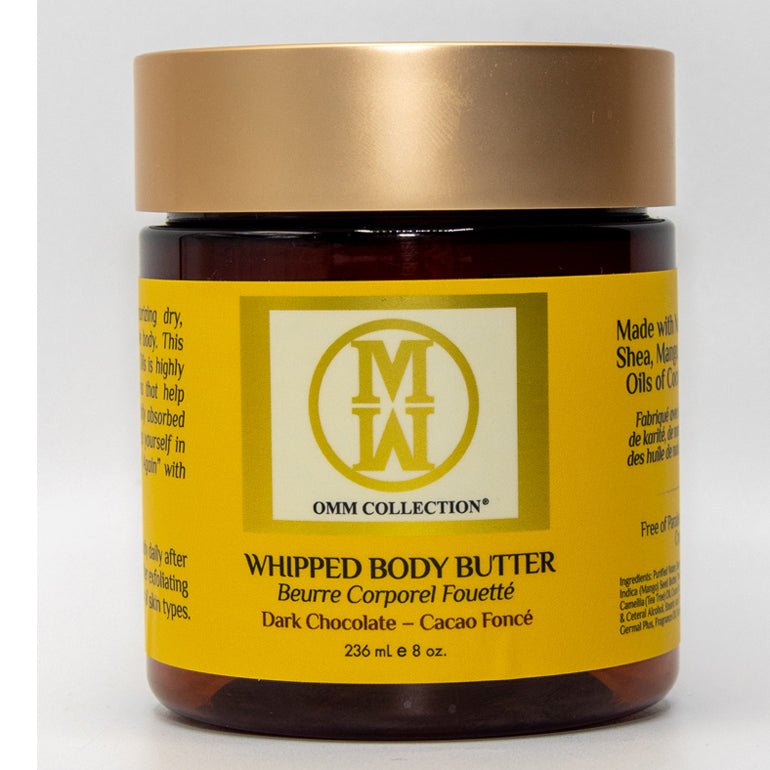 Shop Omm Collection Whipped Body Butter Soufflé – Dark Chocolate
