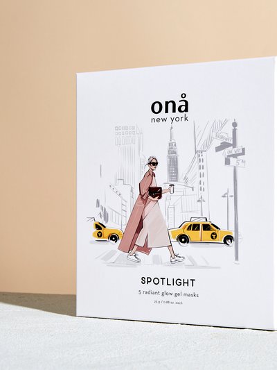 Ona New York Spotlight - Radiant Glow Gel Mask (Box Of 5) product