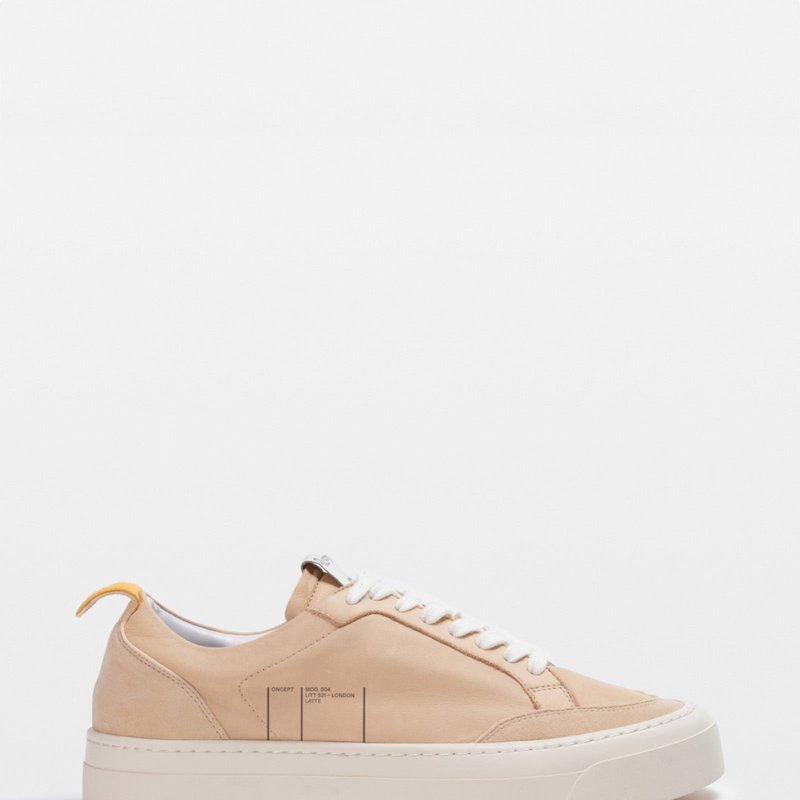 Oncept London Shoes In Latte