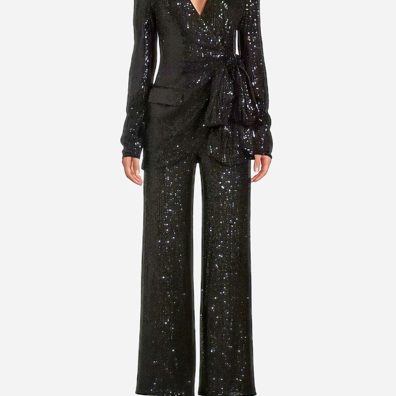 One33 Social The Frankie | Black Sequin Pant