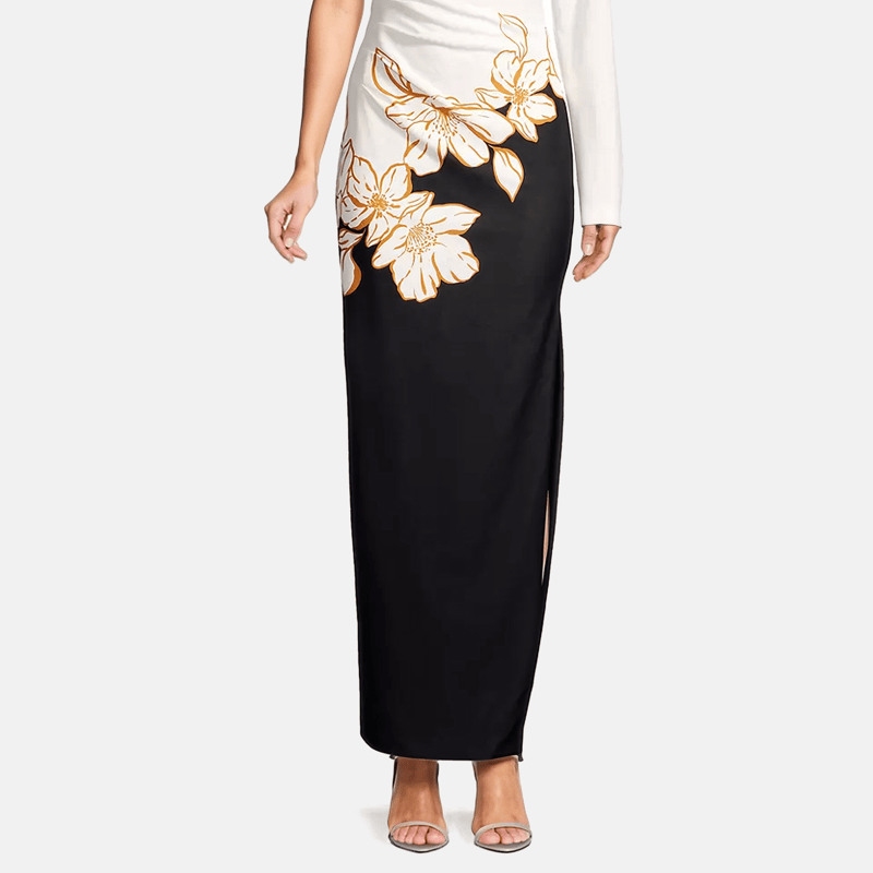 ONE33 SOCIAL THE PALOMA | PRINTED ONE-SHOULDER GOWN