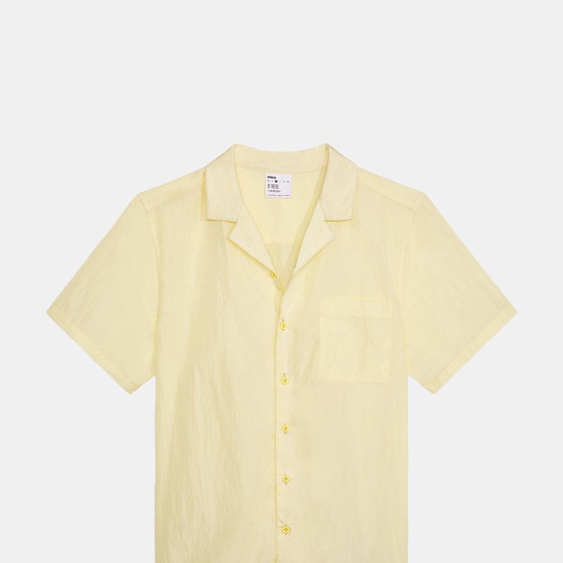 Onia Camp Shirt In Chamomile