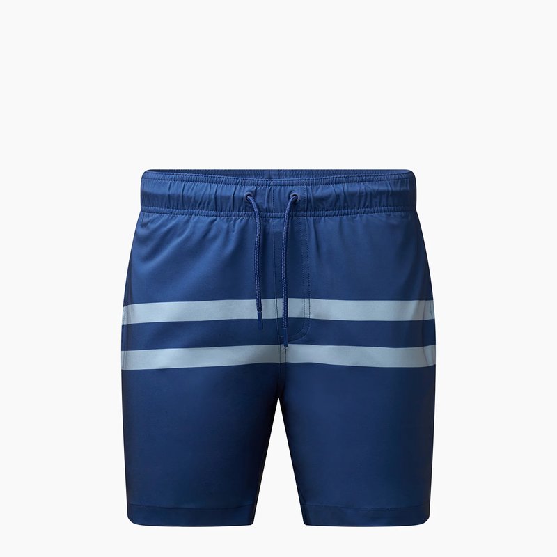 Onia Comfort Lined Swim Trunk In Blue