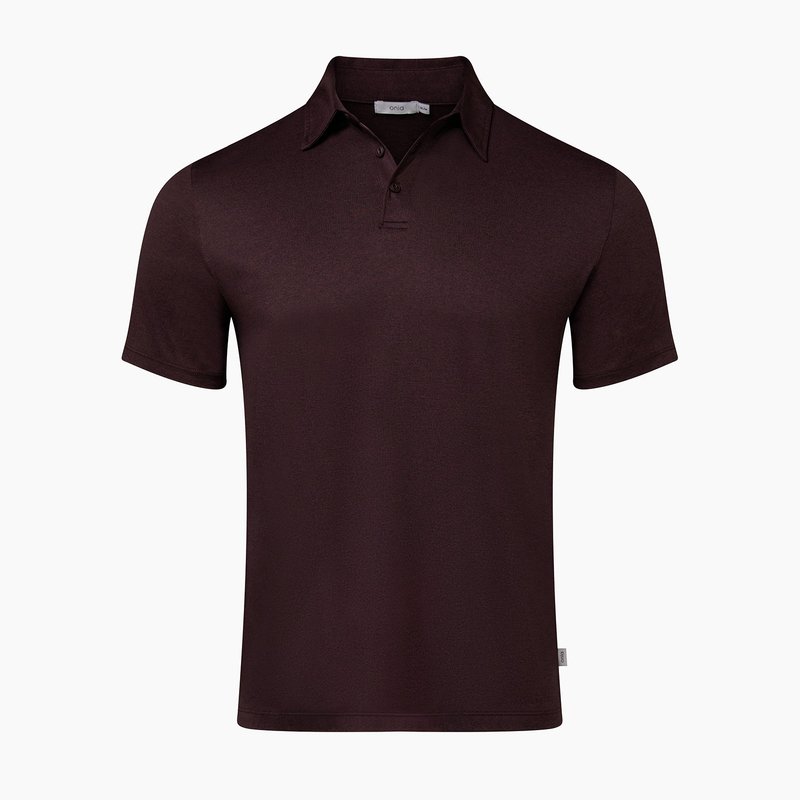 Onia Everyday Polo T-shirt In Red