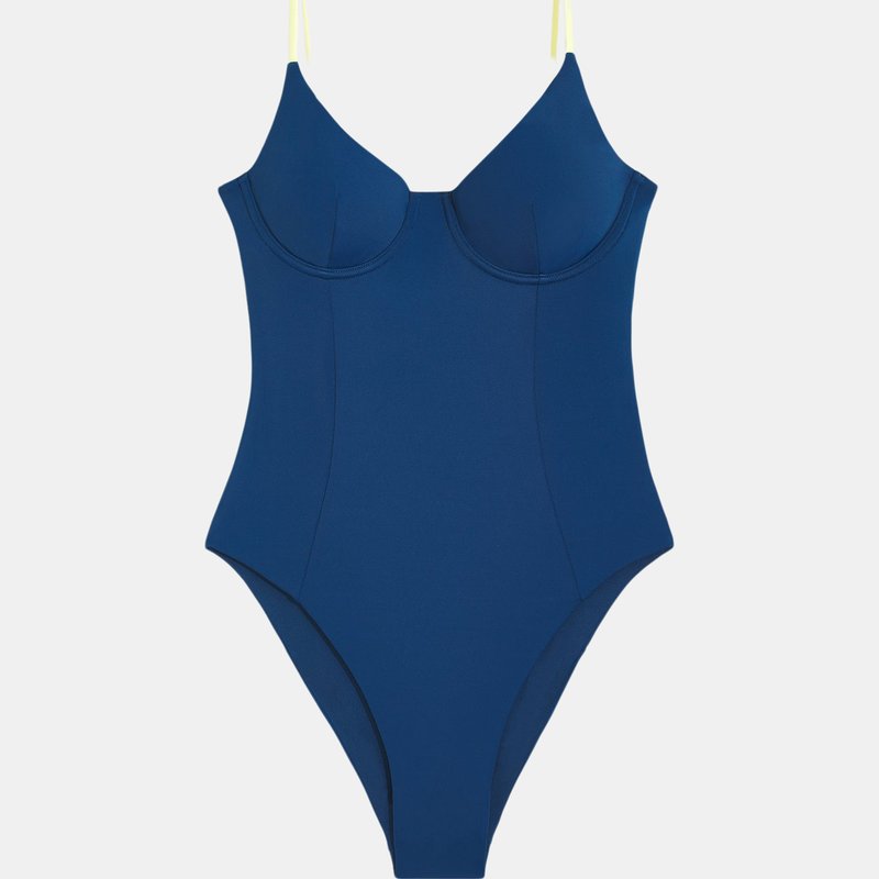 Onia Isabella One Piece In Blue Opal