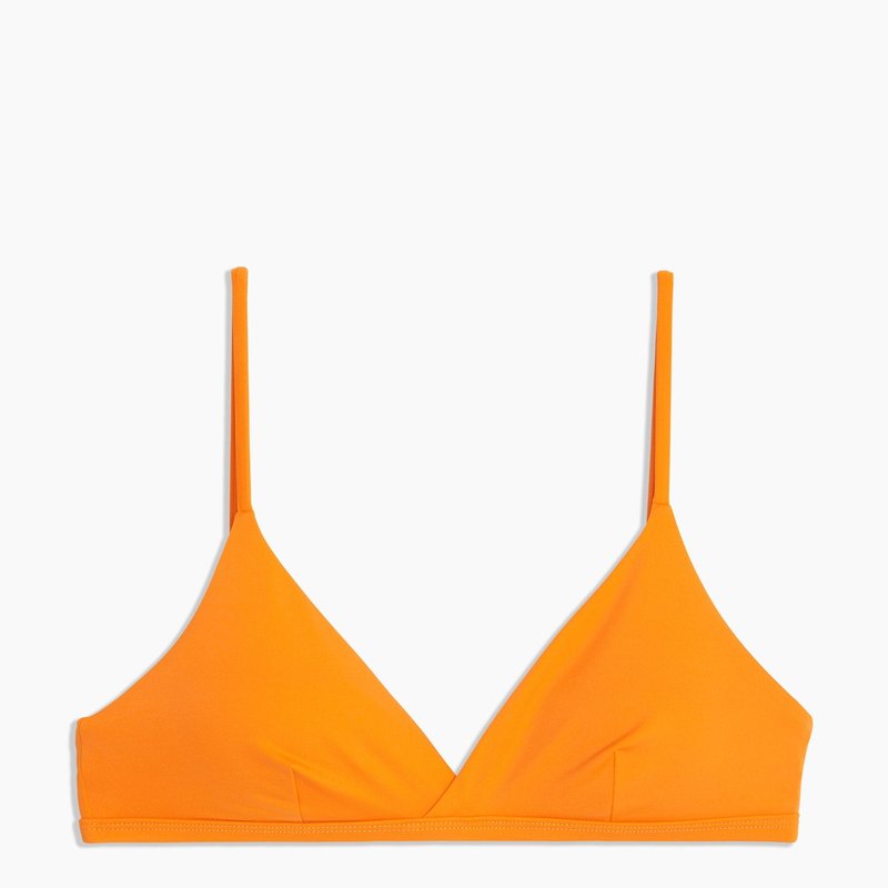 Onia Malin Bikini Top In Persimmon