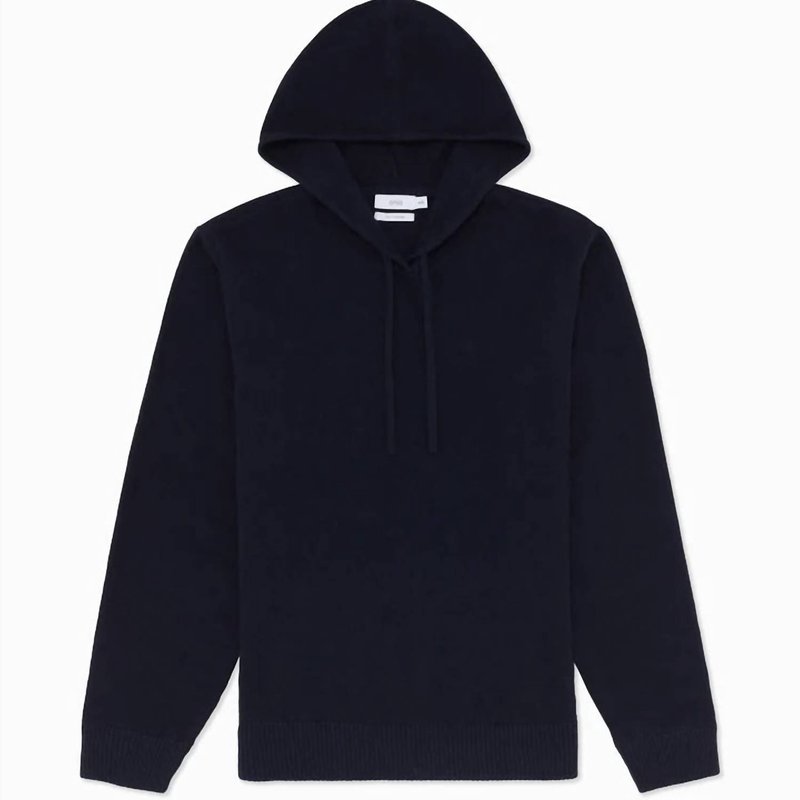 Shop Onia Men's Hooded Pullover In Deep Blue