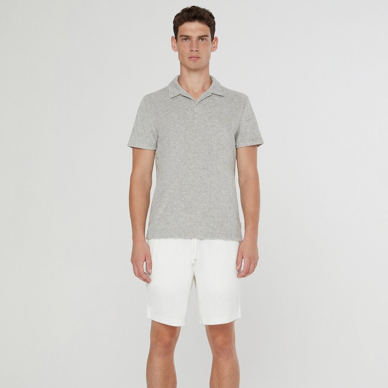 Onia Towel Terry Pull-on Short In White