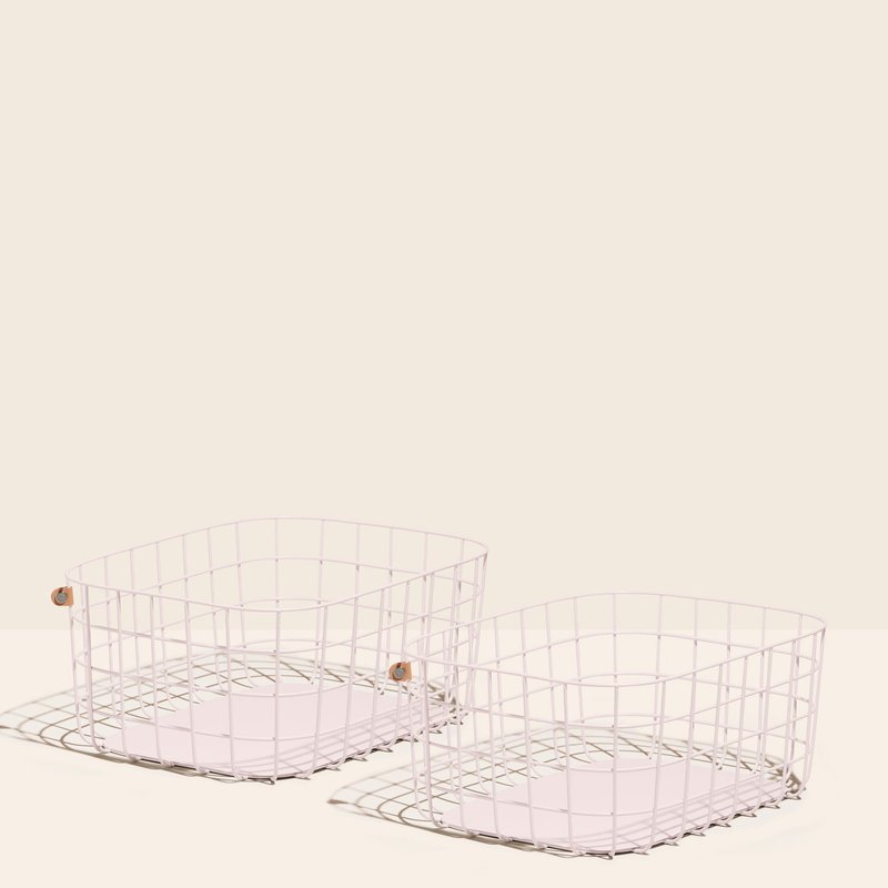 Open Spaces Large Baskets In Pink