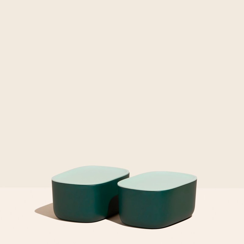 Open Spaces Small Storage Bins In Green