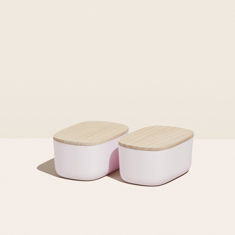 Open Spaces Small Storage Bins In Pink