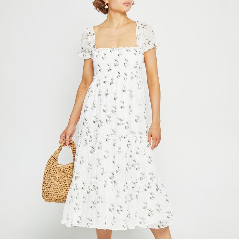 Shop Opt Cypress Dress In White