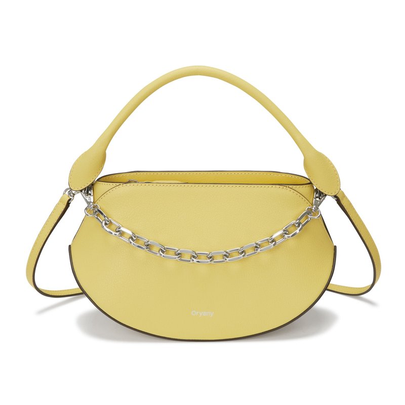 Shop Oryany Flor Mini Crossbody Bag In Yellow
