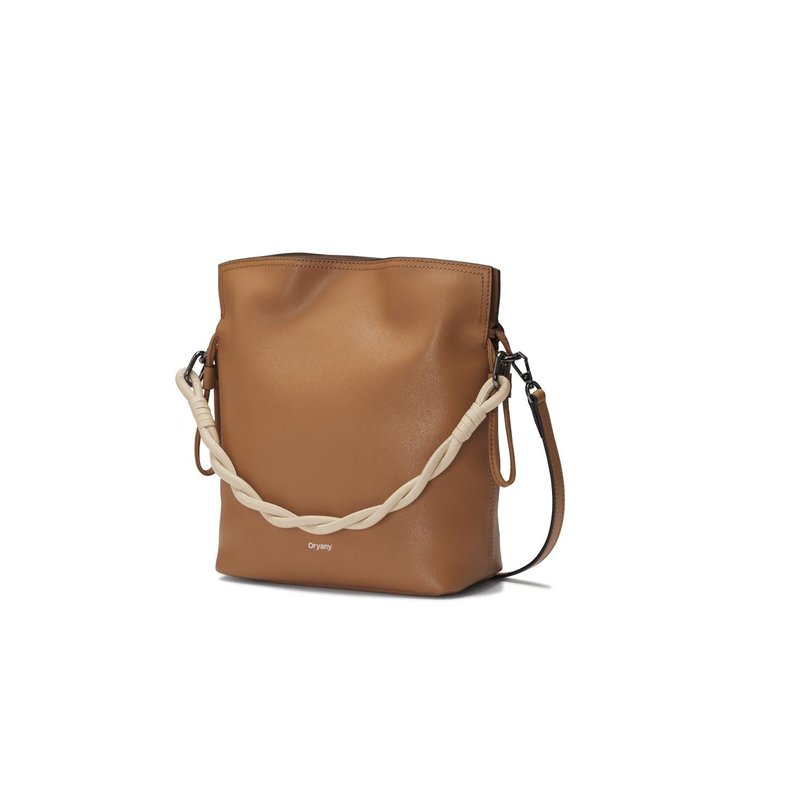 Shop Oryany Madeleine Bucket Bag In Brown