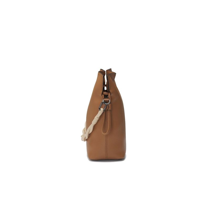 Shop Oryany Madeleine Bucket Bag In Brown
