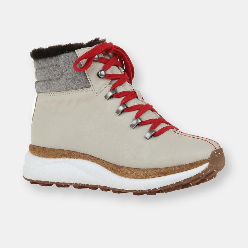 Shop Otbt Buckly Sneaker Boots In White