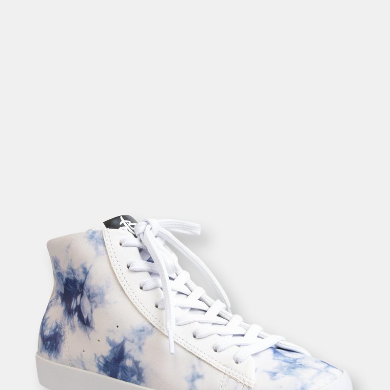 Otbt Hologram High Top Sneakers In Blue