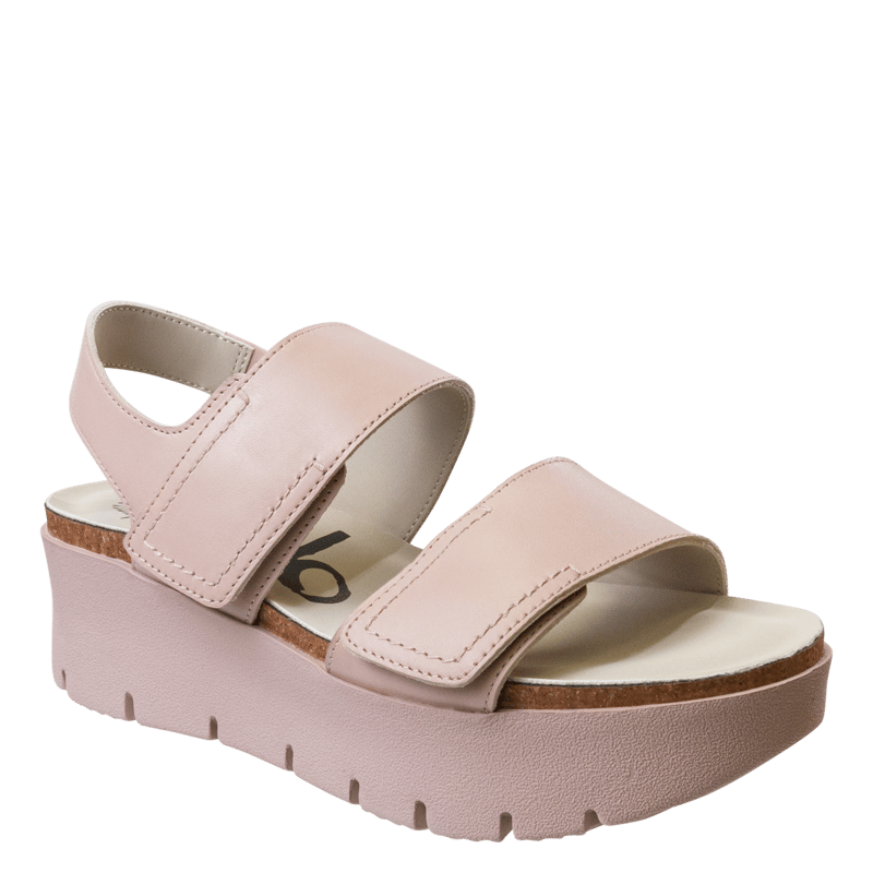 Shop Otbt Montane Platform Sandals In Pink