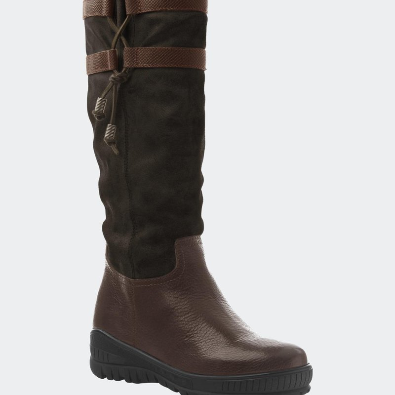 Otbt Move On Cold Weather Boots In Dark Brown
