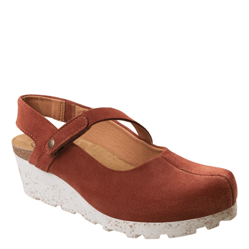Otbt Prog Wedge Clogs In Red