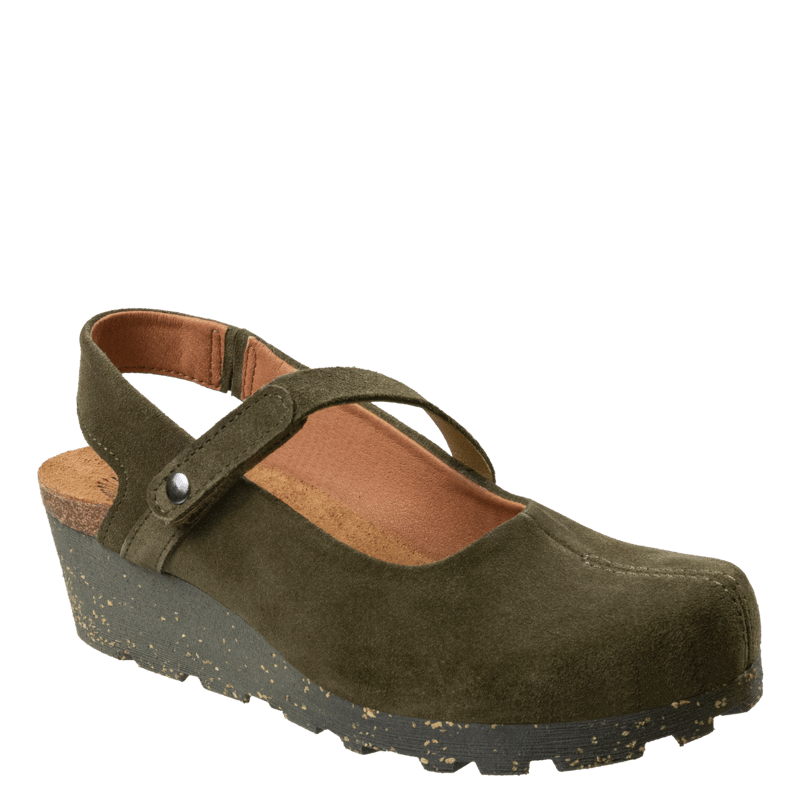 Otbt Prog Wedge Clogs In Green
