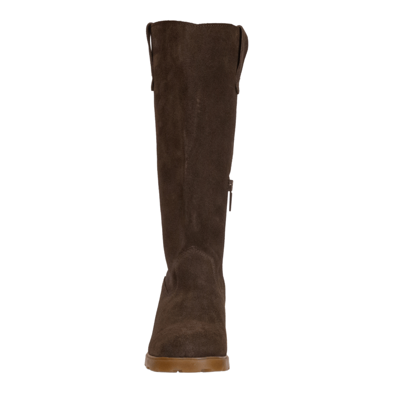 Otbt Tallow Heeled Mid Shaft Boots In Brown