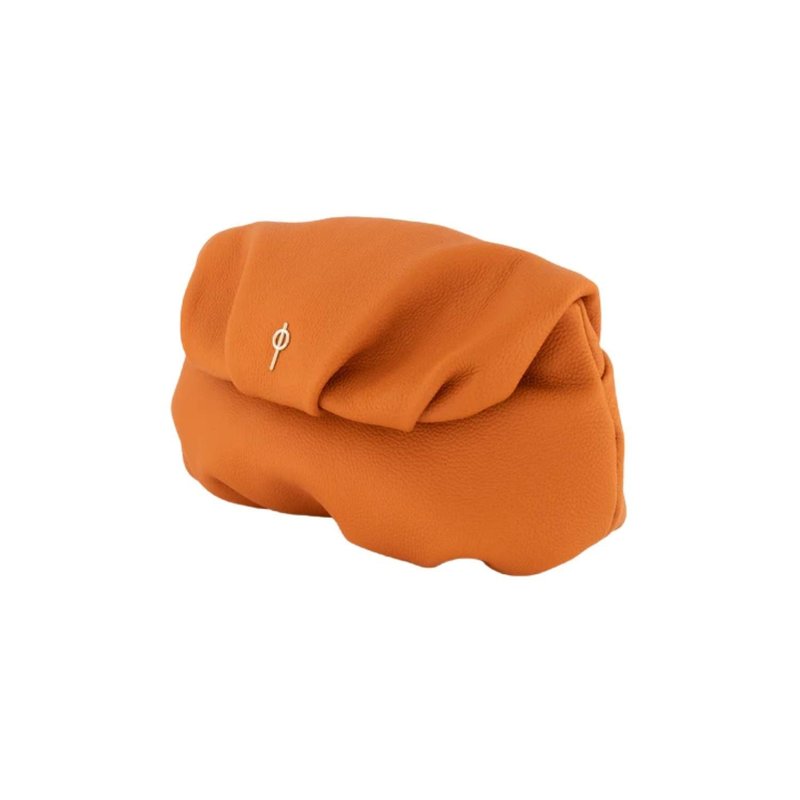 Shop Otrera Leda Floater Handbag In Orange