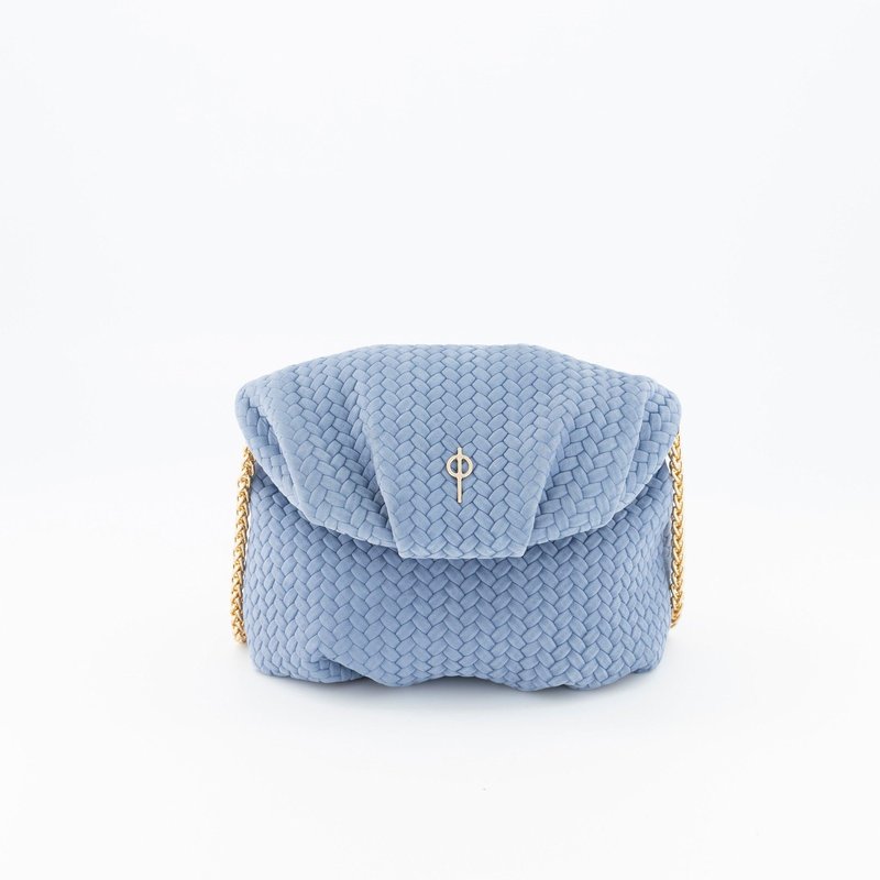 Otrera Mini Leda Braid Handbag Blue