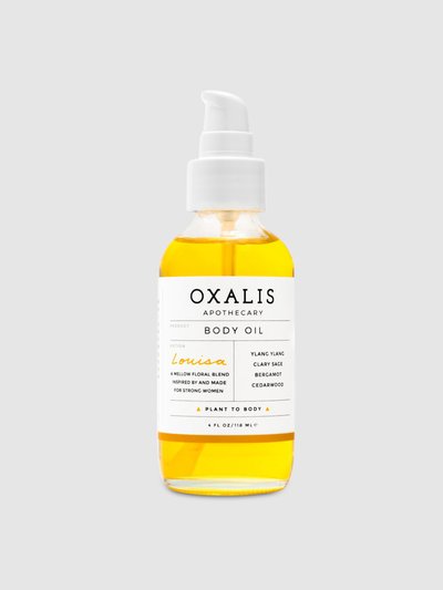 Oxalis Apothecary Louisa Body Oil | Fresh Floral product