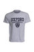 Mens Oxford University Print Short Sleeve T-Shirt (Sport Grey) - Sport Grey