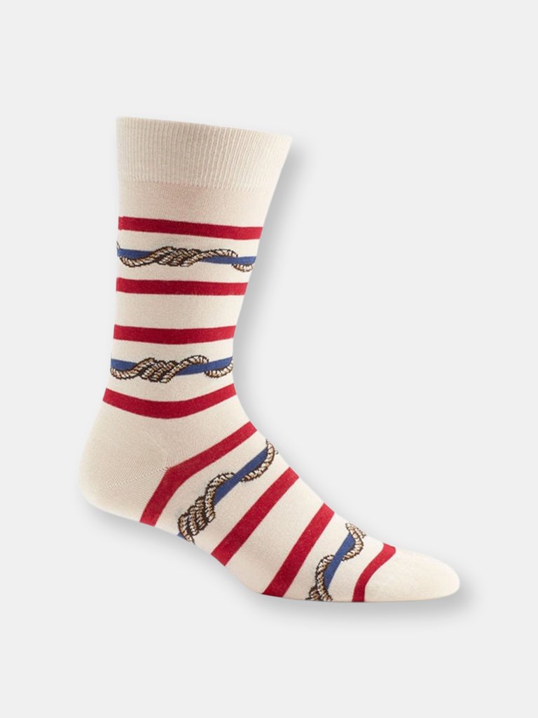 Wrap Around Stripes Sock