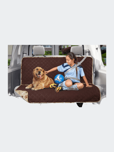 P&A Dual Purpose Backseat/Cargo Cover Woof Print product
