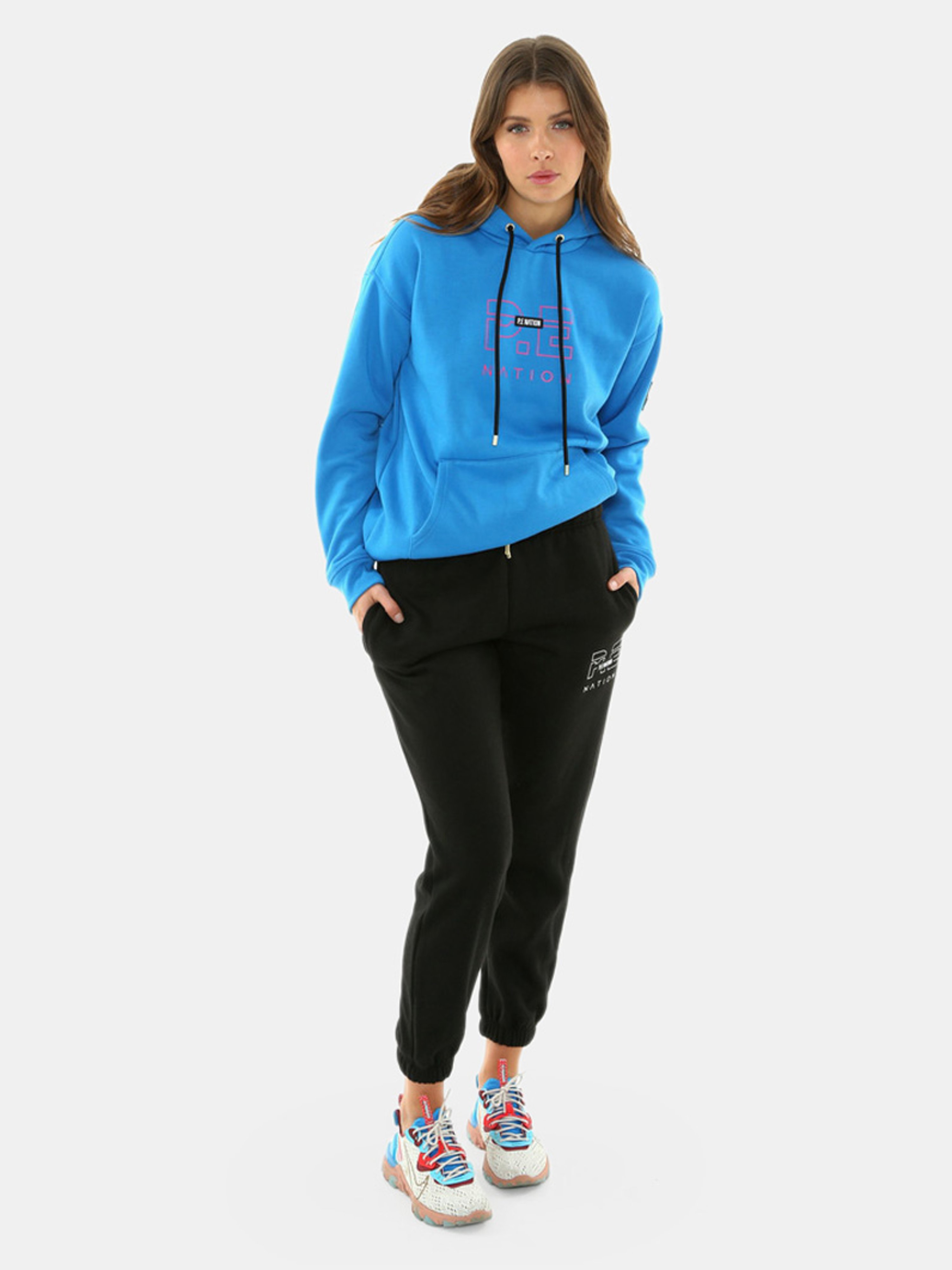 P.e Nation Endurance Hoodie In Blue Bright
