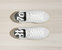 John White/Perforated Sneaker