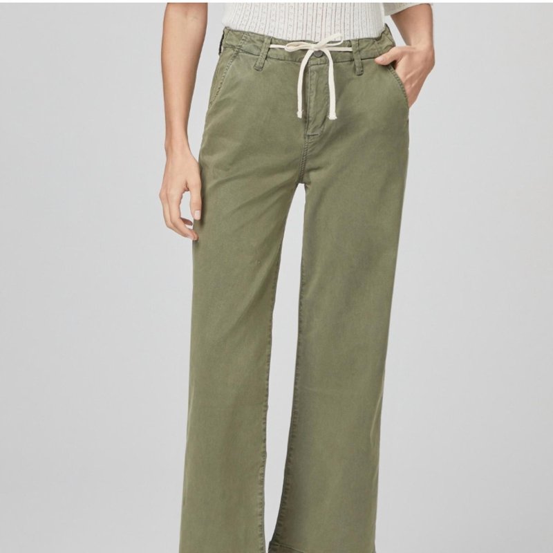 Shop Paige Carly Pant In Green